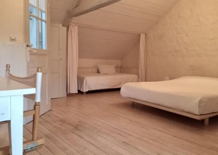 Charme Du Xviie Avec Grand Terrain Clos, Dépendances Restaurées, Jardin, Garage Fermé Et équipements Divers - Fr-1-410-157 Berfay